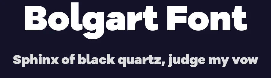 Bolgart Font by Maulana Creative — Sans Serif Font — thumbnail 2