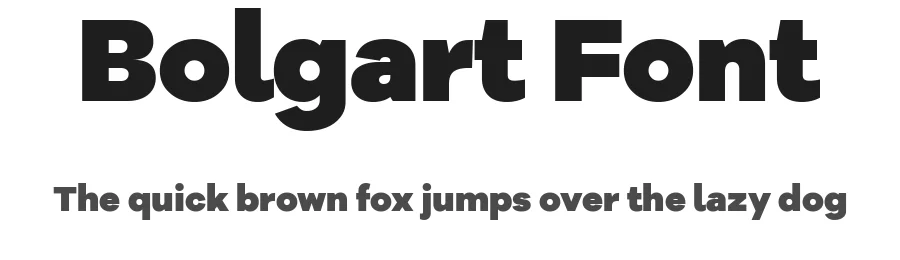 Bolgart Font by Maulana Creative — Sans Serif Font