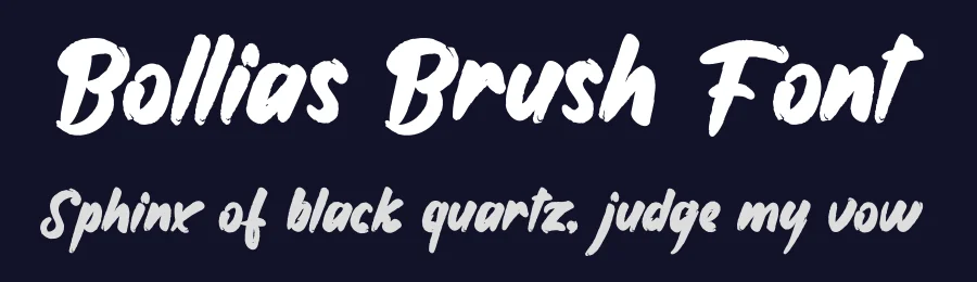 Bollias Brush Font by andikastudio — Script Handwritten Font — thumbnail 2