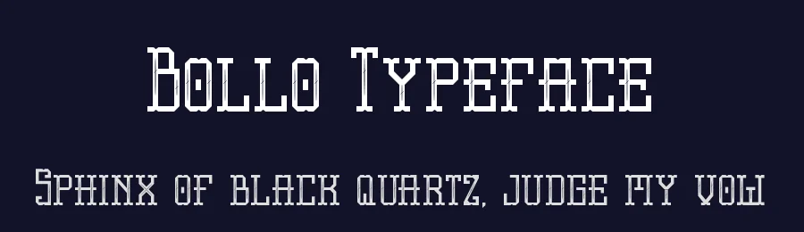 Bollo Typeface by DikasStudio — Display Font — thumbnail 2