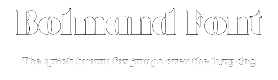 Bolmand Font by burntilldead — Script Handwritten Font