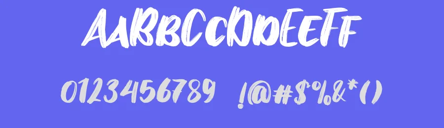 Bomber Brush Font by bearydsgn — Script Handwritten Font — thumbnail 3