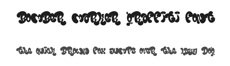 Bomber Marker Graffiti Font by Cikareotype Studio — Display Font