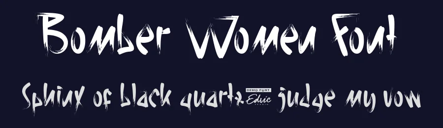 Bomber Women Font by edricstudio — Script Handwritten Font — thumbnail 2