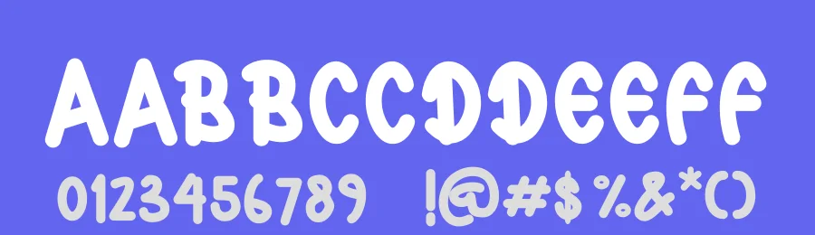Bommer Cutes Font by futuristypestudio — Display Font — thumbnail 3