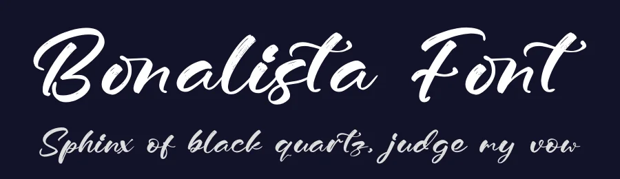 Bonalista Font by glorytype — Script Handwritten Font — thumbnail 2