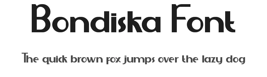 Bondiska Font by edricstudio — Display Font