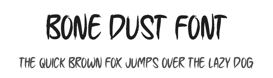Bone Dust Font by Seemly Fonts — Display Font