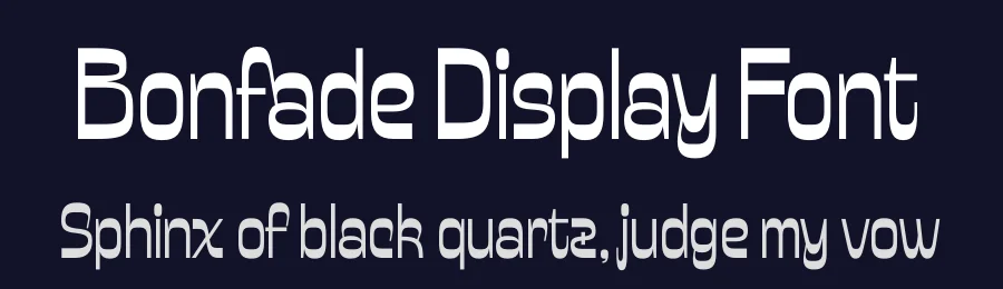 Bonfade Display Font by timelesstype.co — Display Font — thumbnail 2