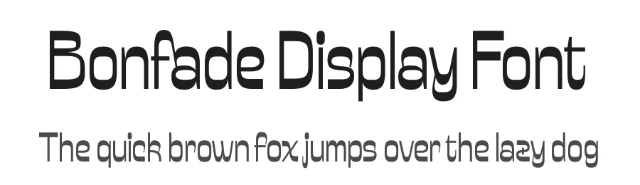 Bonfade Display Font by timelesstype.co — Display Font