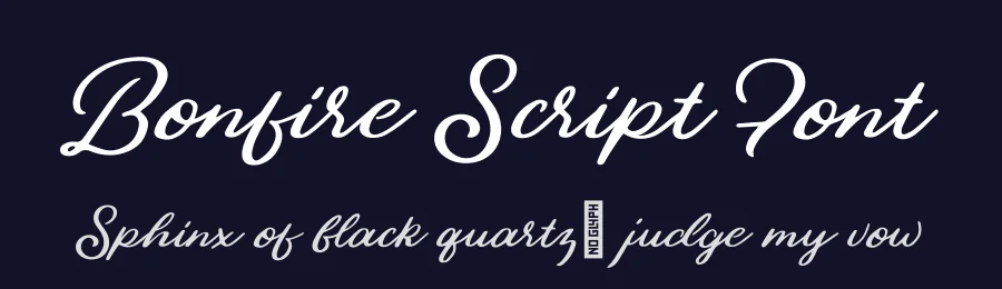 Bonfire Script Font by Hustle Supply Co — Script Handwritten Font — thumbnail 2
