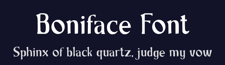 Boniface Font by Alpaprana — Display Font — thumbnail 2