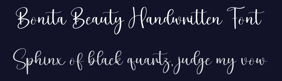 Bonita Beauty Handwritten Font by andikastudio — Script Handwritten Font — thumbnail 2