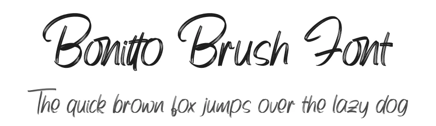 Bonitto Brush Font by Omotu — Script Handwritten Font