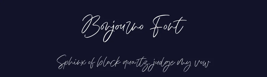 Bonjourno Font by AesthericaStudio — Script Handwritten Font — thumbnail 2