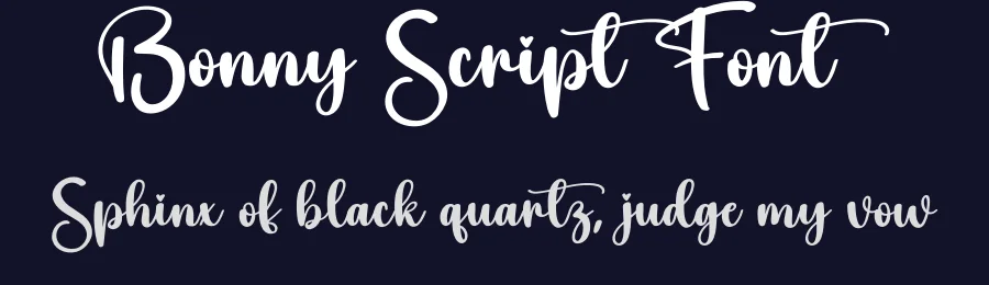 Bonny Script Font by creativeletter — Script Handwritten Font — thumbnail 2