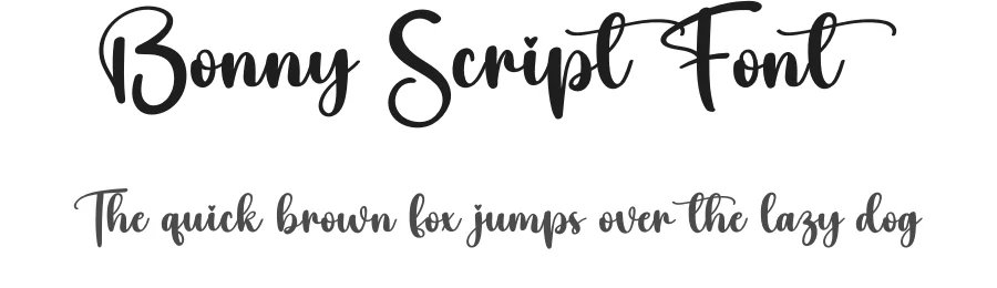 Bonny Script Font by creativeletter — Script Handwritten Font