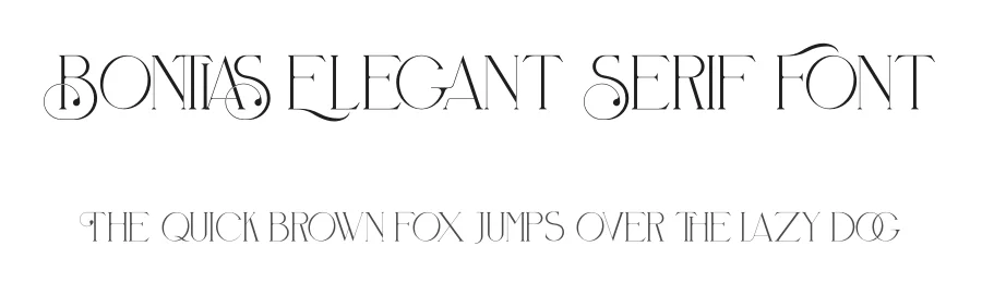 Bontias Elegant Serif Font by Storytype — Serif Font