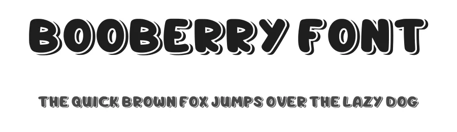Booberry Font by anamalmusyaffaCreative — Display Font