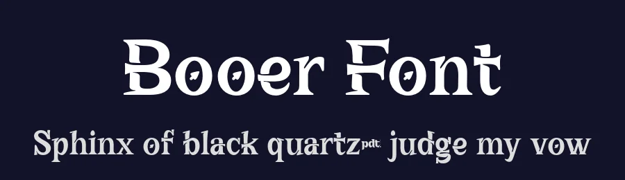 Booer Font by productype — Decorative Font — thumbnail 2
