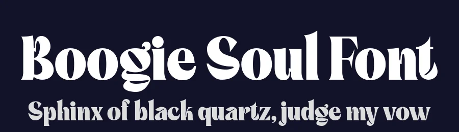 Boogie Soul Font by alit design — Display Font — thumbnail 2