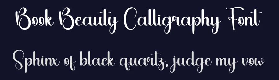 Book Beauty Calligraphy Font by andikastudio — Script Handwritten Font — thumbnail 2