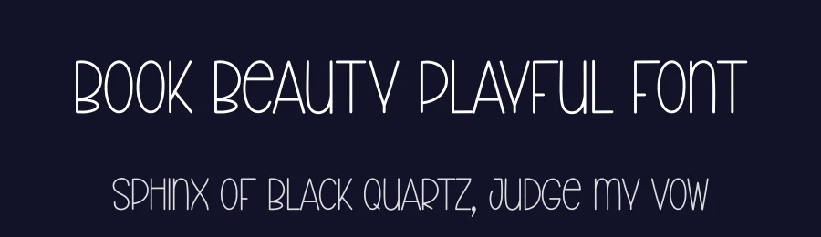 Book Beauty Playful Font by creativeletter — Script Handwritten Font — thumbnail 2