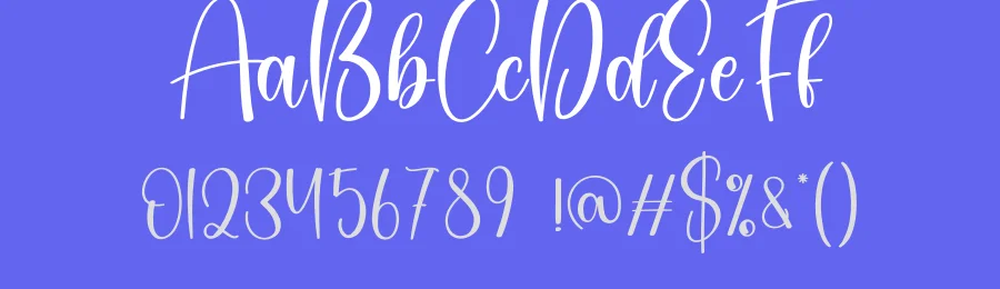 Book Christmas Script Font by creativeletter — Script Handwritten Font — thumbnail 3