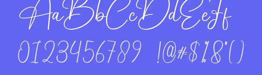 Book Christmas Script Font by creativeletter — Script Handwritten Font — thumbnail 3
