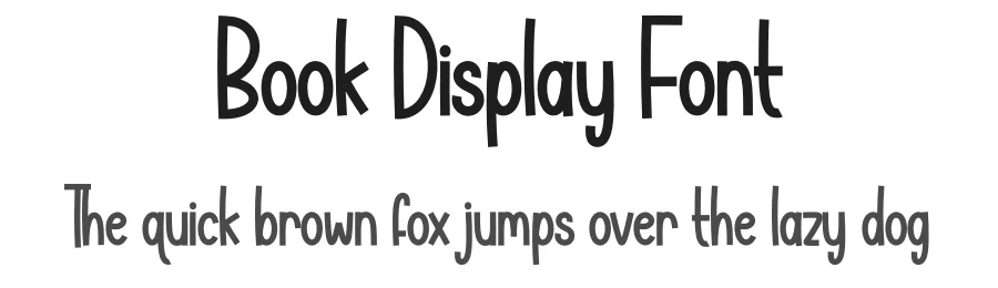 Book Display Font by Wati Studio — Display Font