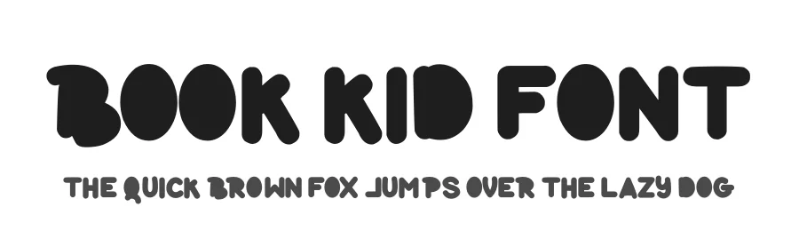 Book Kid Font by futuristypestudio — Display Font