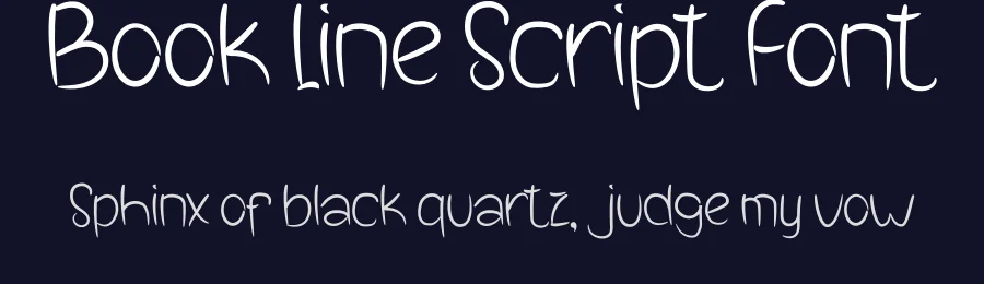 Book Line Script Font by inermediaSTUDIO — Script Handwritten Font — thumbnail 2