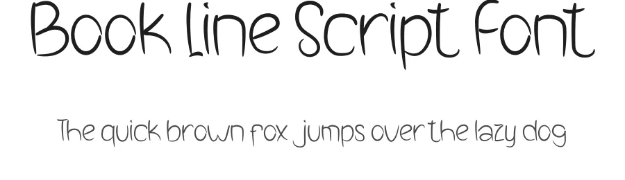 Book Line Script Font by inermediaSTUDIO — Script Handwritten Font