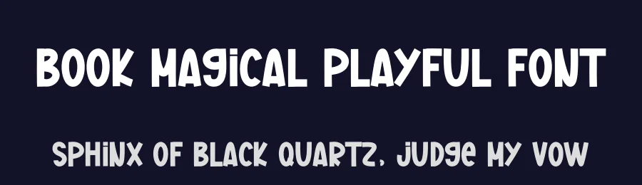 Book Magical Playful Font by andikastudio — Script Handwritten Font — thumbnail 2