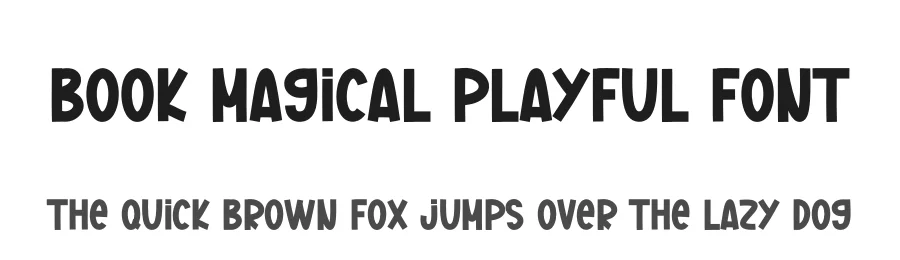 Book Magical Playful Font by andikastudio — Script Handwritten Font