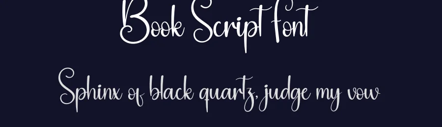 Book Script Font by creativeletter — Script Handwritten Font — thumbnail 2