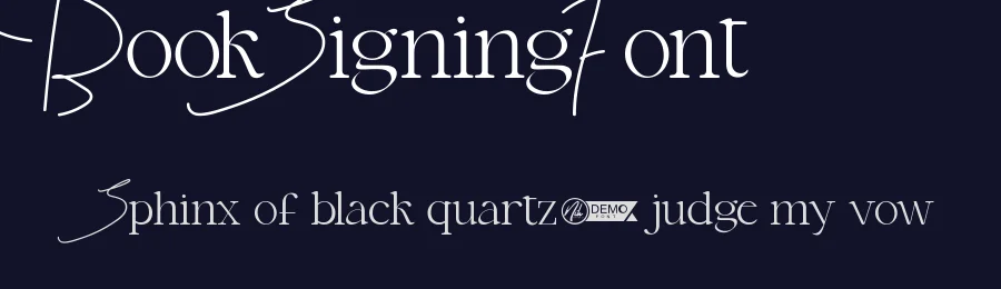 Book Signing Font by nihstudio — Serif Font — thumbnail 2