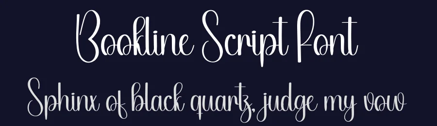 Bookline Script Font by creativeletter — Script Handwritten Font — thumbnail 2