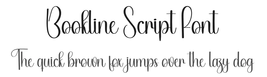 Bookline Script Font by creativeletter — Script Handwritten Font