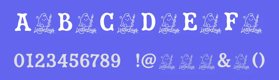 Booklore Free Font by Letterlays — Display Font — thumbnail 3