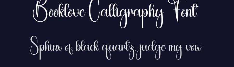 Booklove Calligraphy Font by andikastudio — Script Handwritten Font — thumbnail 2