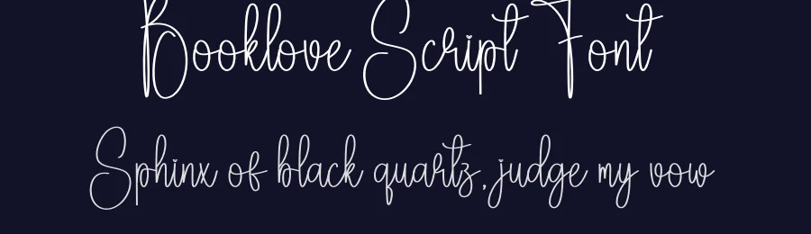 Booklove Script Font by creativeletter — Script Handwritten Font — thumbnail 2