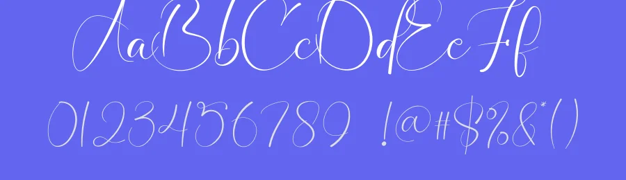 Bookmark Calligraphy Font by creativeletter — Script Handwritten Font — thumbnail 3
