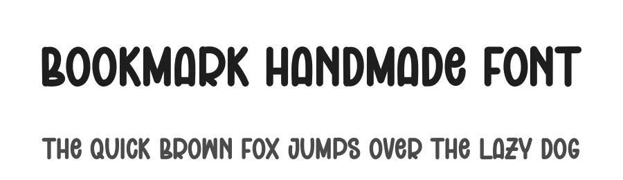 Bookmark Handmade Font by andikastudio — Display Font