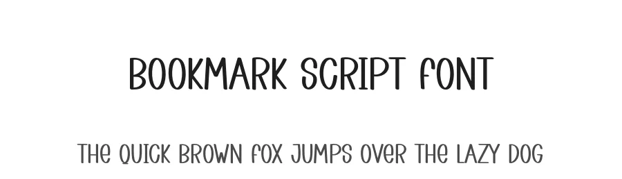 Bookmark Script Font by creativeletter — Display Font