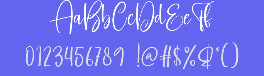 Bookmark Script Font by creativeletter — Script Handwritten Font — thumbnail 3