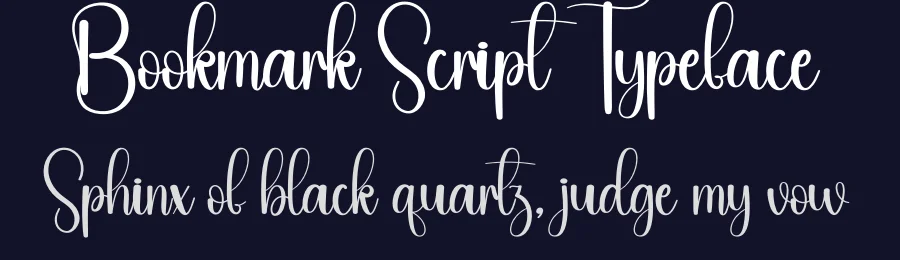Bookmark Script Typeface by andikastudio — Script Handwritten Font — thumbnail 2