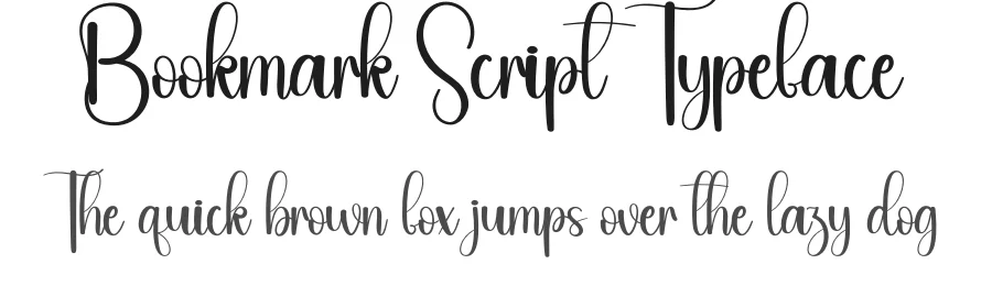 Bookmark Script Typeface by andikastudio — Script Handwritten Font