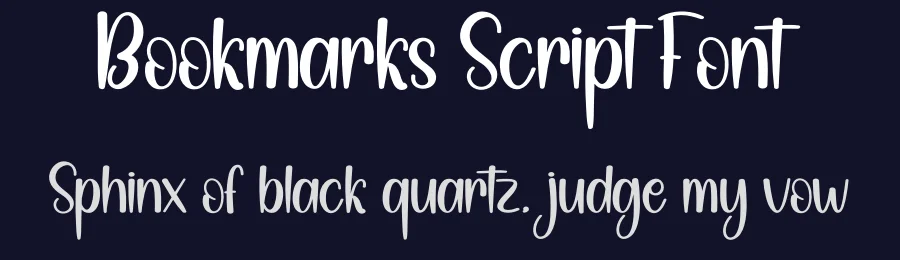 Bookmarks Script Font by andikastudio — Script Handwritten Font — thumbnail 2