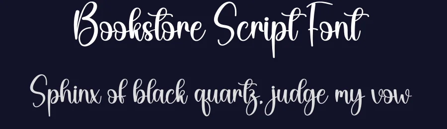 Bookstore Script Font by creativeletter — Script Handwritten Font — thumbnail 2